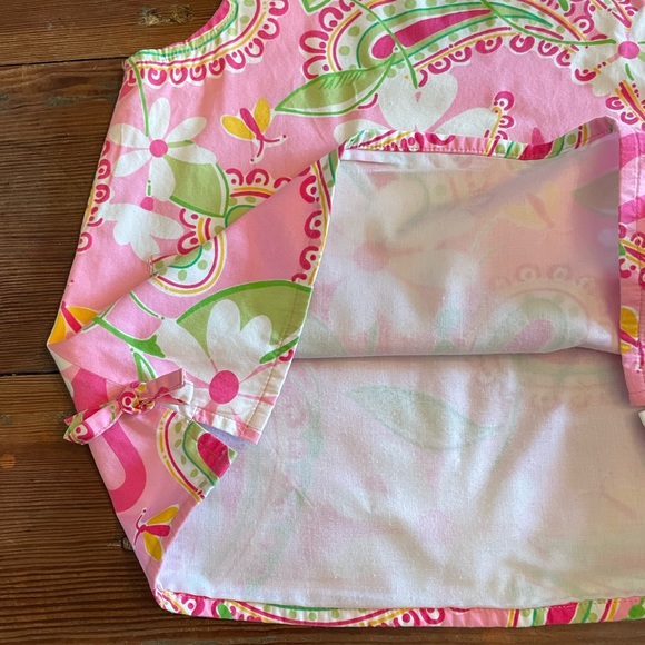 White Tag Lilly Baby Shift Dress - Lilly Pulitzer Daisy Paisley Sz 18-24 months - Picture 9 of 9